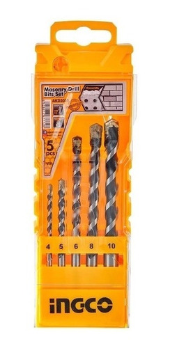 Set Industrial De Mechas De Widea 5 Piezas Ingco