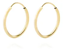 Comprar Aros De Oro 18kt Aros Argollas Ovalada