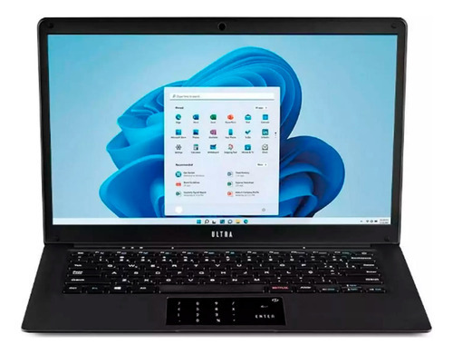 Notebook Ultra Ub240 Celeron N4020 128 Gb 14.1  Windows 11 Color Negro