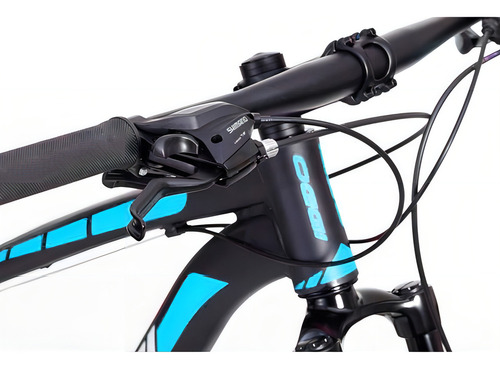 Bicicleta Mtb Oggi Hacker Sport 2019 29 Preto E Azul Shimano Tamanho 19