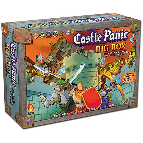 Castillo Panic Big Box 2e  Family Board Game Silencioso Tab