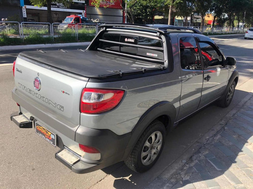 Imagem 6 de 12 de Fiat Strada 2016 1.6 16v Trekking Cab. Dupla Flex 3p