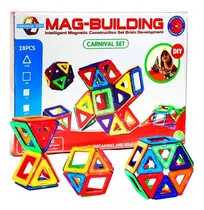 Comprar Bloques De Construcción Magneticos Mag Building 28 Pcs