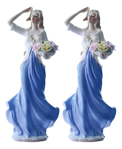 Figura Artesanal Elegante, Mxmww-002, 2pzas, 12x30x12cm, Fre