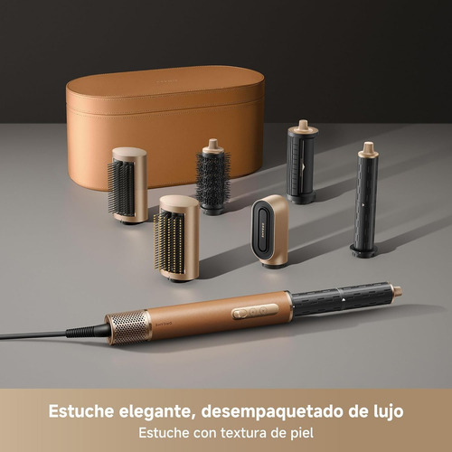 Secadora Para Cabello Dreame Airstyle Pro Moldeador 7 En 1 Dorado Oscuro