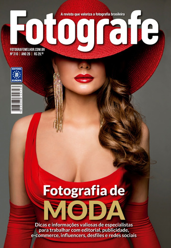 Revista Fotografe Melhor 310, de Editora Europa. Editorial Editora Europa, capa mole em português, 2022