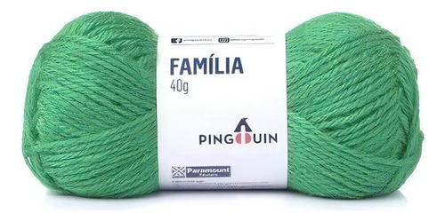 Lã Família 40g - Pingouin Cor 7683 - Hierba Verde