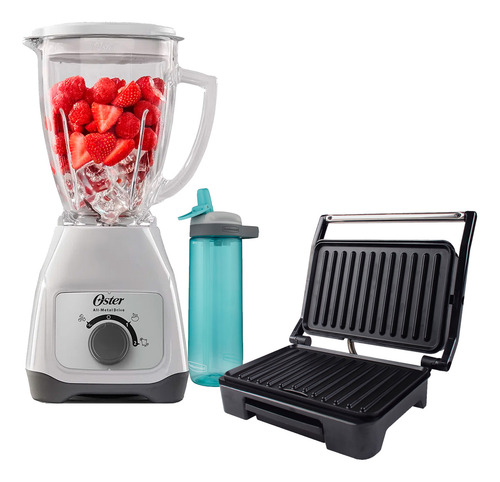 Combo Licuadora Oster Blstkagwrd + Mini Grill Imaco Ig2314
