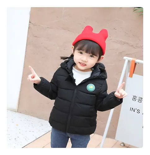 Parka Chaqueta Con Capucha Infantil Niño Niña Bebe