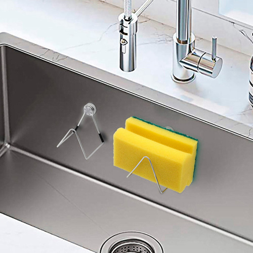 2 Soportes De Esponja Magnéticos Para Fregadero De Cocina, A