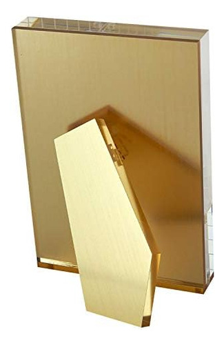 Design Vertical 8x10 Lucite Picture Frame, Durable 1 Inch Th