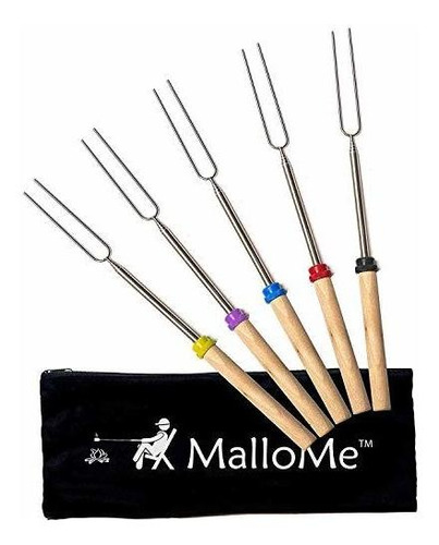 Mallome Malvavisco Tostado Smores Palos Accesorios De Campin