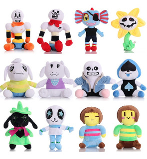 Muñeca De Peluche Undertale Undertale Papyrus Sans Para Rega