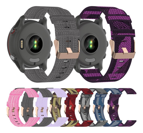 Correa De Reloj Morada For Samsung Galaxy Watch5 44 Mm