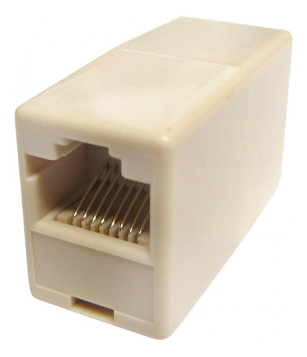 Emenda Femea Simples Para Plug Rj45  033-4545 Kit C/10