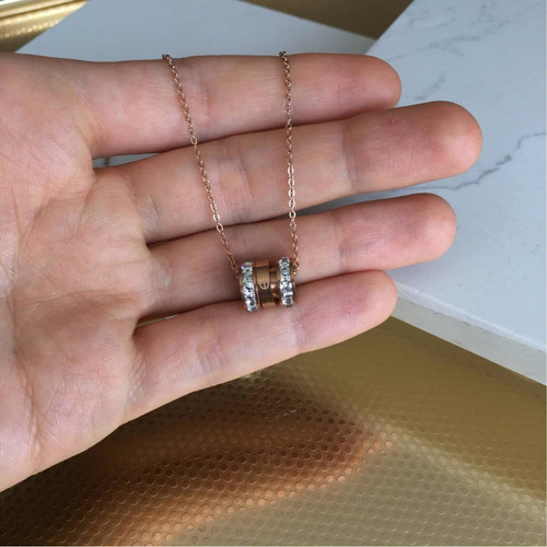 Cadenita Con Dije Cartier En Acero Quirúrgico - Misia Joyas