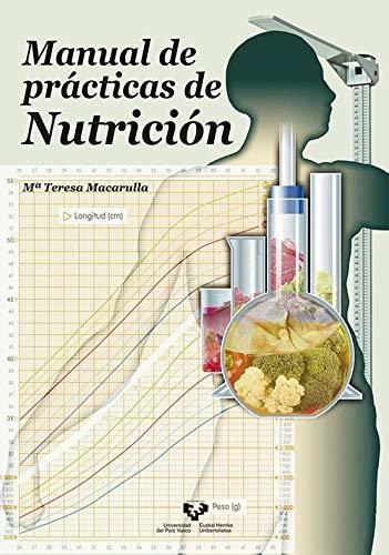 Manual De Prãâ¡cticas De Nutriciãâ³n, De Macarulla Arenaza, Mª Teresa. Editorial Universidad Del País Vasco, Tapa Blanda En Español