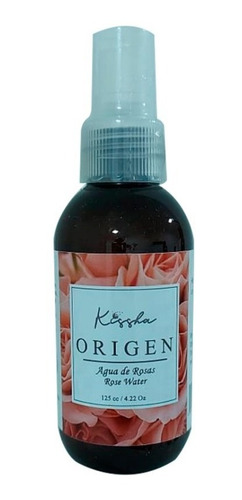 Kissha Origen Agua De Rosas Refresca Y Tonifica 125 Cc 