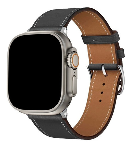 Correa De Cuero Para Apple Watch Ultra De 49 Mm