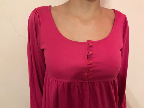 Vestido Fuxia Como Quieres Que Te Quiera T.s Nuevo!