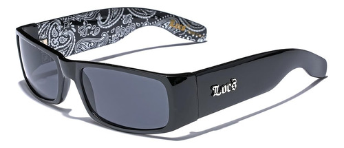 Locs Gangsta Shades Hombres Hardcore Dark Lens Gafas De Sol