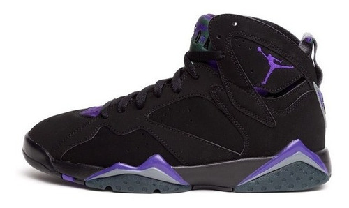 jordan negro con morado