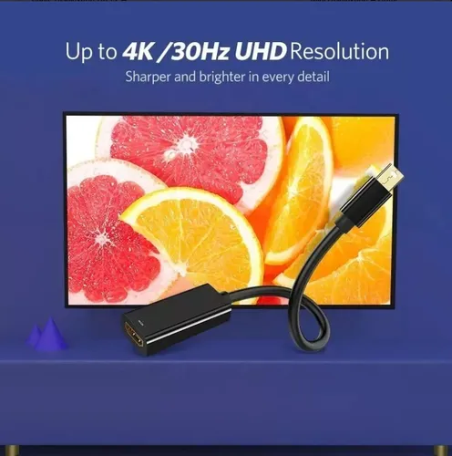 Adaptador Hdmi A Mini Dp Full Hd 4k
