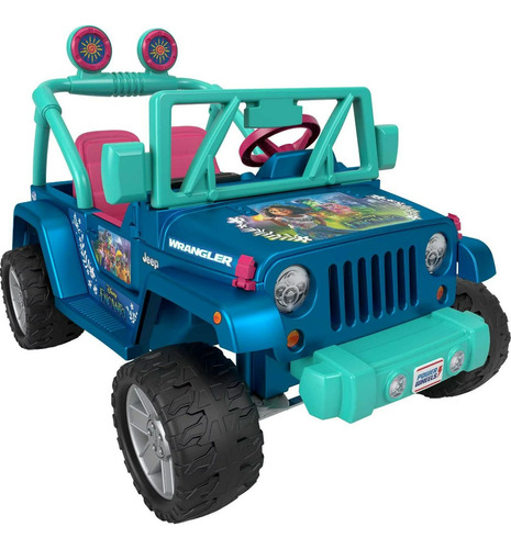 Jeep Wrangler Power Wheels Disney Encanto 12 Volts  Sonidos