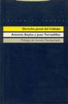 Libro Derecho Penal Del Trabajo 2ª Ed De Antonio Baylos Grau
