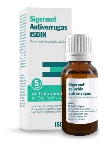 Sigermel Solucion Antiverrugas 20 Ml