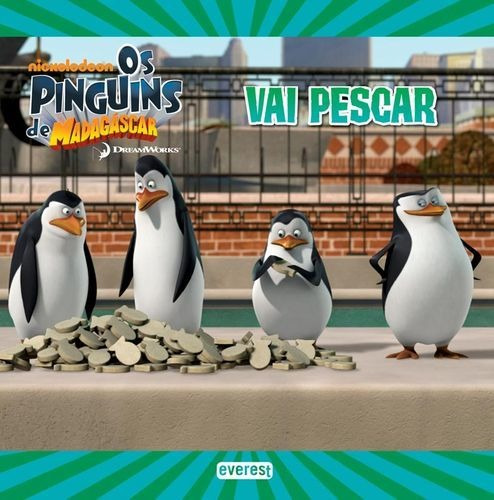 Libro - Os Pinguins De Madagáscar: Vai Pescar 