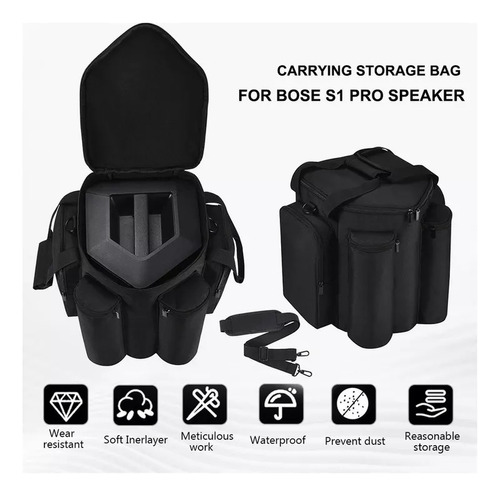Bolsa De Almacenamiento De Altavoces Para Bose S1 Pro