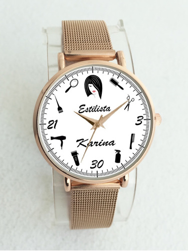 Reloj De Mujer Con Profesión A Elegir ,  Personalizado  