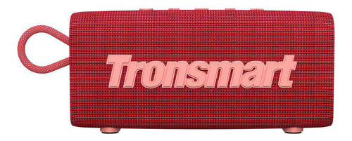 Altavoz Bluetooth Tronsmart Trip, impermeable, negro, 10 W, color rojo