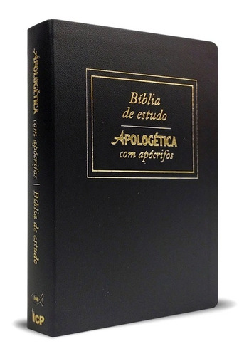 Biblia Apologetica C Apocrifos Letras Grande Luxo Preta