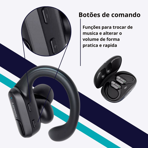 Fone De Ouvido Bluetooth Sem Fio Livepods Xt 80 Livepods Tws
