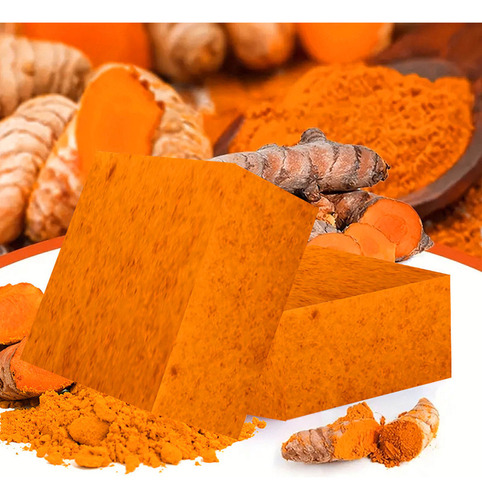 Jabón Abrillantador De Limón Y Cúrcuma For Baño Con Ácidos