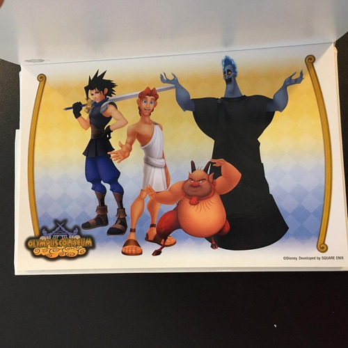 Imagen 3 de 10 de Kingdom Heats Birth By Sleep Post Card Book Gastovic Anime