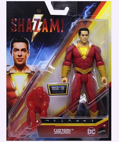 Mattel Figura De Shazan De La Pelciula De 6 Pulgadas Y Mas!!