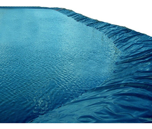 Lona Capa 8,5 X 4,5 Cinza Azul Plastica Cobertura Lago Pppe