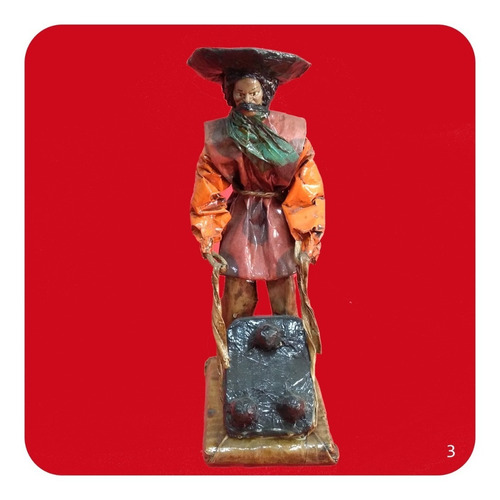 Imagen 5 de 8 de Figuras De Papel Maché Personajes 30 Cm Trabajo Artesanal