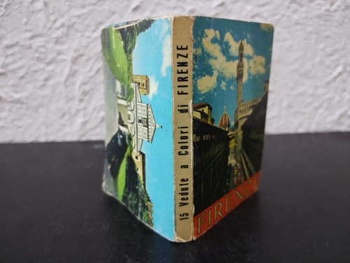 Mini Libro 15 Imágenes A Color De Florencia Retro Original (Usado)
