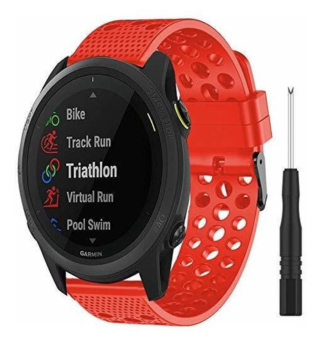 Correa De Reloj - Compatible For Garmin Forerunner 745 Band,