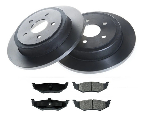 Kit Discos Y Pastillas De Freno Para Dodge Neon 95/-