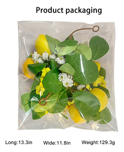 Colgante De Plástico O Con Forma De Guirnalda De Frutas Arti