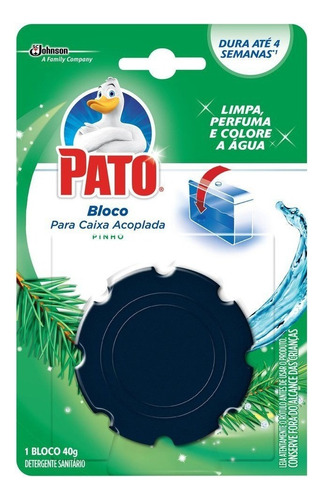 Desodorizador Sanitário Pato Caixa Acoplada Pinho 40g