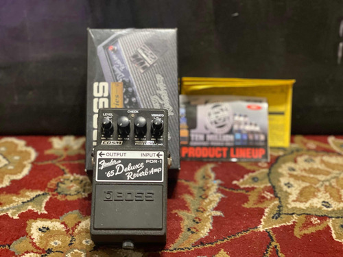 Pedal Boss Fdr-1 - 65 Deluxe Reverb Amp - Impecable