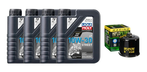 Kit Honda 4l Liqui Moly 10w30 Sintetico + Filtro Premium