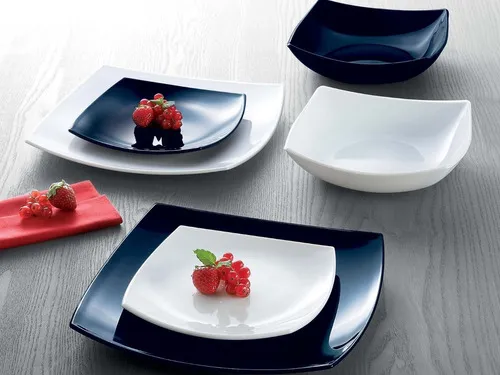 Platos luminarc cuadrados hotsell