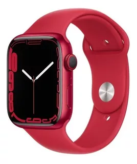 Apple Watch Serie 7 Red Con Gps 45mm Nuevo En Caja!!!